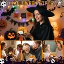 Reed Diffuser for Bathroom, Halloween Diffuser, Scented with Flower and 3 Sticks, Long-Lasting Freesia Fragrance with Anti-Slip Mat for Home, Bathroom Shelf Decor, 100ml