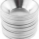 20Pcs Egg Tart Molds, Mini Tart Pan for Baking, Aluminium Puto Mold Pie Tins Cupcake Pudding Cups Mould