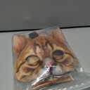 Valpeak 3D Cat Mask, Cat Headband, and Funny Cat Socks with cat Tails (Orange Cat Three-piece)