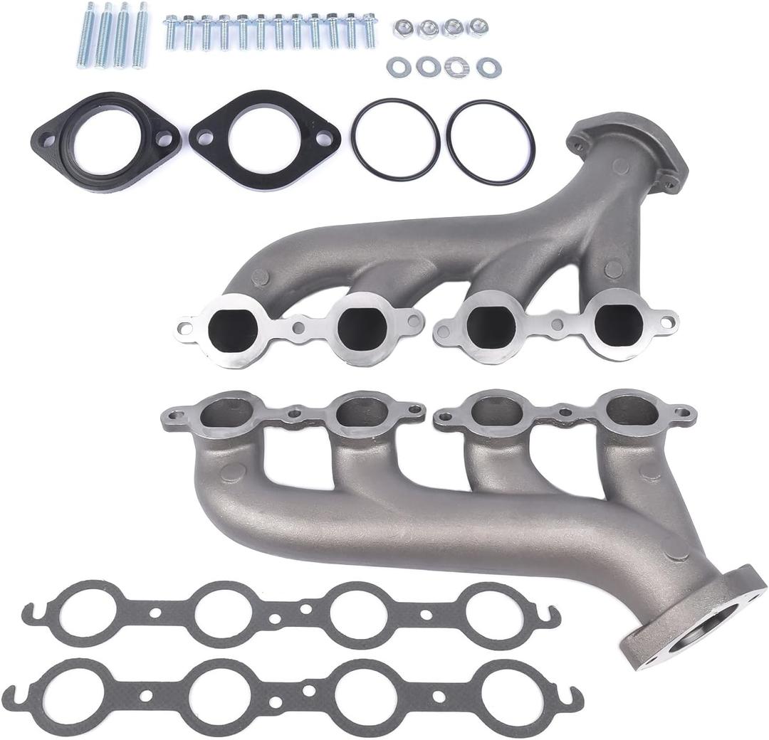 LS Swap Cast Iron Manifold 9988-R-BLEM Replacement for Chevy LS1 LS2 LS3 4.8L 5.3L 6.0L