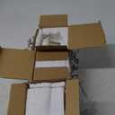 Thyle Set of 3 Halloween Statues See Speak Hear No Evil Skeleton Figurines Realistic Skull Decorations for Home Haunted House Halloween Party Decor Favors Shelf Accessories (Bone White)