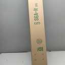 BRINKS Door Security Bar - Adjustable Brinks Door Security Bar for Travel, School, Dorm and Home - Door Jammer for Hinged Doors and Sliding Door Security  Silver (1 Pack)