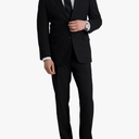 Haggar Men's JMH Premium Stretch Tailored Fit Suit Separate Pants and Jackets