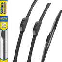 5 PLUS Silicone Windshield Wipers Replacement for 2007-2014 Ford edge, 2007-2015 Lincoln MKX Wiper Blades(Set of 3),Automotive Replacement Windshield Wiper Blades For My Car-26"/20"/14"