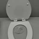 Mayfair NextStep2 Toilet Seat with Built-In Potty Training Seat, Slow-Close, Removable that will Never Loosen, Elongated, White