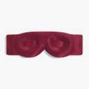 Dore & Rose Aura Sleep Mask, 100% Light Blocking Mulberry Silk Eye Mask (23 Momme), Extra Room for Lashes, Reduces Eye Bags & Dark Circles, Adjustable Travel Deep Sleep Mask for Men & Women (Burgundy)