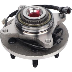 Autoround 515079 Front Wheel Bearing and Hub Assembly Fit for Ford F-150 4WD 2005-2008, F-150 Heritage 2004, Lobo 2005-2008, Lincoln Mark LT 2006-2008, 6 Lugs w/ABS