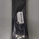 TopTrimming 50 Yards 3" Stiff Horsehair Braid (Black) Polyester Boning for Sewing Wedding Dresses, Dance Gowns and Accessories