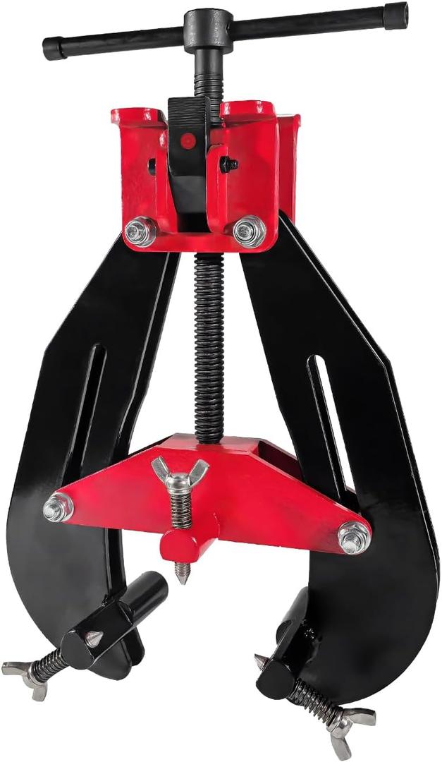 Pipe Clamp 2" to 8", Quick Release T-Handle Welding Alignment Tool for Pipes, Flanges, Tees
