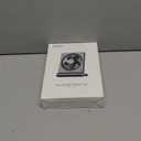 Koonie USB Fan, Strong Wind Ultra Quiet Small Desk Fan 220 Tilt Folding 3 Speeds Adjustable USB-C Corded Powered Personal Fan for Home Office Desktop Black (5.7 inch)