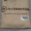 Real Essentials 2 Pack: Women's Soft Long Sleeve Sleep Set - Comfortable Lounge Pull Over Hoodie and Henley Jogger (Medium)