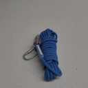 Climbing Rope, 12 mm Static Climbing Rope, 32FT(10M) 65FT(20M) 100FT(30M) 164FT(50M) Outdoor Rock Climbing Rope, Escape Rope, Rappelling Rope, Fire Rescue Parachute Rope (Blue)