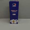 JOLLY CHEF 100 Pack 3 oz Square Mini Dessert Cups with Spoons, Clear Plastic Parfait Appetizer Cup, Small Plastic Dessert Serving Bowl for Tasting Party