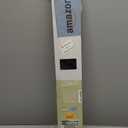 Cordless Light Filtering Mini Blind - 31 Inch Width, 72 Inch Length, 1" Slat Size - Black - Cordless GII Morningstar Horizontal Windows Blinds for Interior by Achim Home Decor