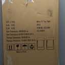 Garden 4 you Folding TV Tray Table,TV Dinner Table with Sturdy MDF Top,Eating Trays for Living Room with No Assembly Required, 2PCS (White)