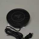 SWEETFULL Mug Warmer - Upgraded 36W Coffee Cup Warmer for Desk with 130-176 Digital Display, 2-12H Timer Auto Shut Off, Smart Electric Coffee Heating Plate, Ideal Gifts for Women Men - Black