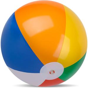 LovesTown 33Inch Large Beach Balls, Inflatable Pool Ball for Summer Beach Swimming Pool Party