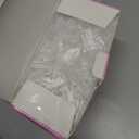 100 PACK Disposable Vaginal Suppository Applicator for Women, Fits Most Lubricants Creams Gels Pills Tablet Suppositories, Threaded End, Soft & Small Tip, with Dosage Markings, Individually Wrapped