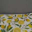 Lvhompro Lemon Dish Drying Mat for Kitchen Counter Spring Summer Microfiber Absorbent Dish Draining Reusable Washable Foldable Extra Large 17,5"x27"