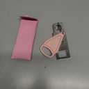 AceMining Portable Door Lock Home Security Door Locker Travel Lockdown Locks for Additional Safety and Privacy Perfect for Traveling Hotel Home Apartment College-Pink(1 Pack)