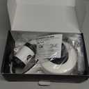 HCY&WLD Upgrade 4-in-1 Retractable Dog Leash with LED Light & Dispenser & Poop Bags, 16 ft Heavy Duty Dog Leash with Anti-Slip Handle for Dogs up to 110 lbs, 360 Tangle-Free, One Button Brake & Lock (Large)