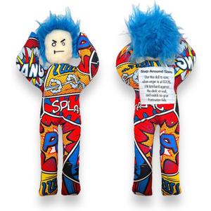 Funny Gag Gift - Stress Relief - Slap Around Sam Doll - for Friends, Co-Worker, Men, Women, Husband, Wife, Girlfriend, Boyfriend (Boombastic Pop)