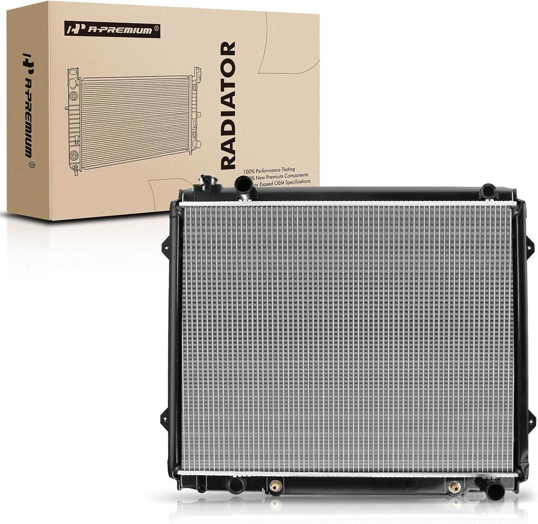 A-Premium Engine Coolant Radiator Assembly with Transmission Oil Cooler Compatible with Toyota Tundra 2000 2001 2002 2003 2004 2005 2006, V8 4.7L