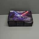 SANCO Light Up Saber Set for Kids - 4 Pack 7 Colors Retractable Power Swords with 2PCS Black Cloaks & Glowing Devil Horns Headbands, Cosplay Party Decoration, Christmas Birthday Gifts for Boys & Girls