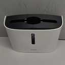 Commercial Paper Towel Dispenser Wall Mount Paper Towel Holder Large Capacity C Fold Hand Towel Dispenser Bathroom Tissue Dispenser (White)