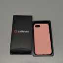 CellEver Heavy-Duty Silicone Case for iPhone SE 2022 (3rd Gen)/iPhone SE 2020 (2nd Gen)/iPhone 8/7 - Military Drop Protection, Elevated Screen & Camera Protection, Scratch-Free Interior, Pink