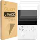 Mr.Shield Screen Protector compatible with ANBERNIC RG40XXV [Tempered Glass] [3-PACK] [Japan Glass with 9H Hardness]