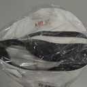 Beistle 60959 Milkman Hat, White/ Black/ Red