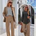 Ficerd 3 Pack Women's Long Sleeve Shirts, Cotton Crew Neck Tunic Tops Casual Loose Fit Pullover Sweatshirts Curved Hem Shirts (X-Large, Black, Dark Gray, Light Gray)