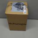 Bamboo Pendant Light Fixture One-Light Adjustable Boho Basket Handmade Woven Mini Pendant Lighting for Kitchen Island Sink Farmhouse Home (Natural-5)