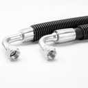 High Pressure Oil Pump (HPOP) Hoses & Crossover Line Kit - Dual Braided Steel Replacement for 1999-2003 Ford 7.3L Powerstroke (F-250/F-350/F-450/F-550 Super Duty, Excursion)
