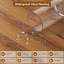 DEXDE Peel and Stick Vinyl Plank Flooring, 36-Pack 54 Sq.Ft Waterproof