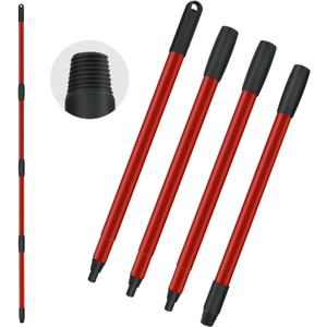 Spin Mop Handle Replacements for Oceda 4-Section Mop Replace Handle Compatible with O-Ceda Spin Mop Refills and Brooms, O ceda Mop Stick for Floor Clean, 30" to 58", Universal Fit Oceda Mop Head Spin Mop Handle Replacements for Oceda 4-Section Mop Replace Handle Compatible with O-Ceda Spin Mop Refills and Brooms, O ceda Mop Stick for Floor Clean, 30" to 58", Universal Fit Oceda Mop Head