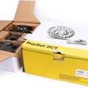 6DCT250 DPS6 Auto Transmission Clutch Kit with Clutch Release Fork Lever Compatible with Dual Ford Focus 2011-up/Fiesta 2012-up/B-MAX/EcoSport Replace# 602000800