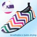 Metog Men Women Water Shoes Quick-Dry Aqua Socks Barefoot Slip-on for Beach Swim Sport Surf Yoga Exercise