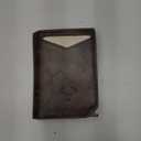 BULLIANT Men Wallet Leather Wallet Card Holders Money Clip for Men 10Cards-Magnetic Flip on Metal Case