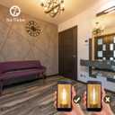 B11 E26 LED Candelabra Bulbs 4.5W(40 Watt Equivalent) 2700K Warm White 450lm dimmable LED Filament Chandelier Light Bulbs Clear Glass Candle Lamp for Ceiling Fan Home Decor 12 Pack