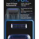 BaBylissPRO Replacement Foil and Cutter for UV Single Foil Shavers