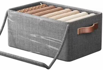 Large foldable storage Bins with Lids