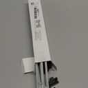 12 Pcs Metal Adjustable File Cabinet Rails Set Include 8 Hanging File Rail Clips 4 Cabinet Dividers Bars Suitable for Cabinets with Drawer Thickness Less Than 1/8 Inch(Silver,10-18 Inch)