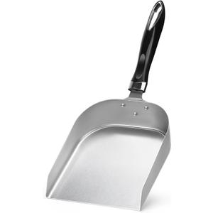 onlyfire Extra Large Griddle Spatula, Stainless Steel Griddle Scoop for Outdoor Flat Top Grill, Heat Resistant Handle Hamburger Turner for Blackstone, Camp Chef, Teppanyaki & Hibachi - 7Inch