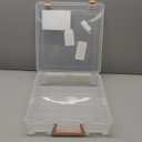 ArtBin 6955RL Super Satchel Compartment Box Clear Craft Organizer Storage Case - Rose Gold