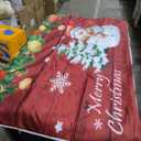 Christmas Duvet Cover Set Queen Size, Cute Snowman Tree Print Comforter Cover with 2 Pillowcases, New Year Theme Rustic Style Xmas Bedding Set 3pcs for Kids Boys Girls Bedroom Decor, No Comforter