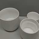 3 Inch Clear Nursery Pots with Drainage Trays, 15 Pack Plastic Pots for Plants, Clear Pot for Seed Starting, Transplanting, Succulents, and Indoor Gardening (3 inch)