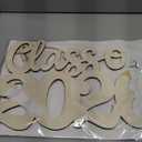 Wooden Class of 2026 Sign Senior 2026 Graduation Props for Photoshoot 2026 Class of Grad Photo Props Graduation Signs College High School Party Supplies Unfinished Grad Ornaments to Paint