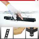 48x24x36 Heavy Duty Garage Storage Shelves,3-Tier Metal Shelving Units